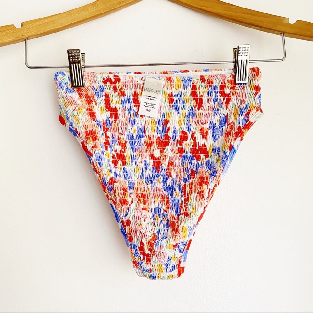 L’space Barlette Bikini Bottom in Flowers Forever Nwot $110 - Picture 7 of 7